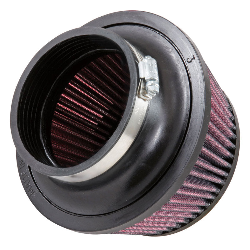K&N Engineering RU-5288 - KNNRU-5288 - K&N Universal Round Clamp-On Air Filter 3in Flange ID x 6in Base OD x 4.625in Top OD x 3in Height - Shipped in Europe - Tuningsupply.com