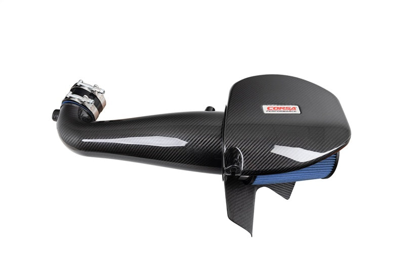 CORSA Performance 44017 - COR44017 - Corsa 11-23 Dodge Challenger/Charger 5.7L V8 Carbon Fiber Open Element Air Intake - Oiled - Shipped in Europe - Tuningsupply.com