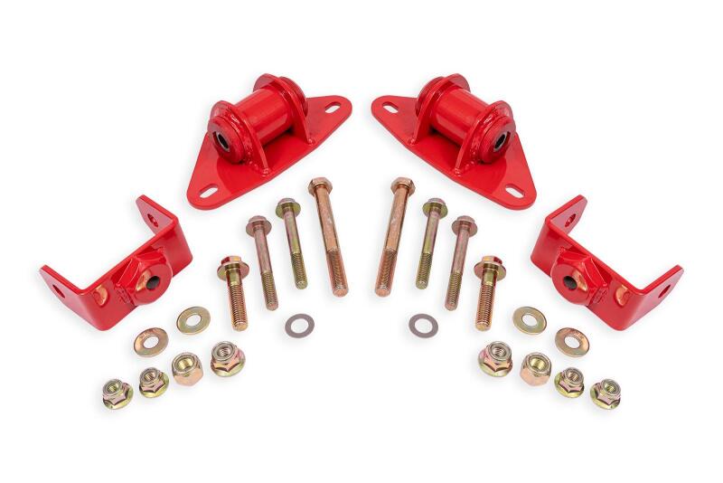 BMR Suspension MM570R - BMRMM570R - BMR Suspension 14-19 Chevrolet Corvette Motor Mount Kit - Red - Shipped in Europe - Tuningsupply.com