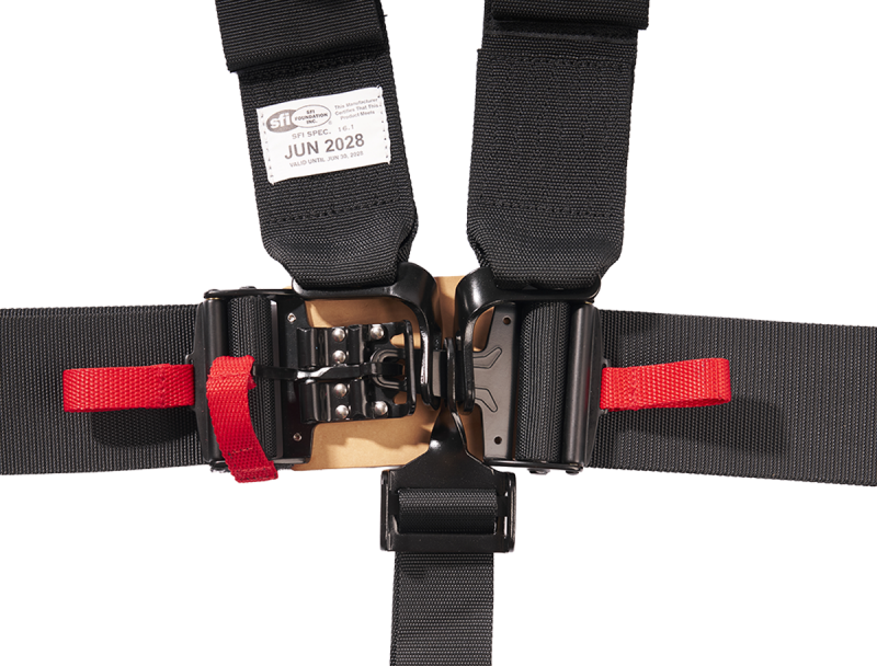 PRP Seats SBH5.3RP - PRPSBH5.3RP - PRP 5.3 Harness Latch and Link with Removeable Pads SFI 16.1- Black - Shipped in Europe - Tuningsupply.com