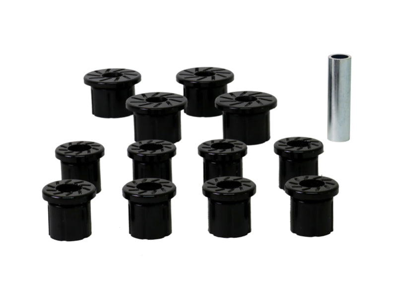 Whiteline W73469 - WHLW73469 - Whiteline 84-89 Toyota 4Runner/Pickup Rear Leaf Spring Shackle Bushing Kit - Shipped in Europe - Tuningsupply.com