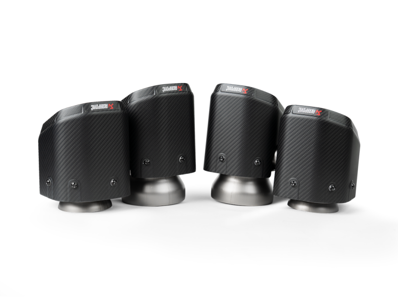 Akrapovic TP-CT/79 - AKRTP-CT/79 - Akrapovic 2024+ BMW M5 (G90,G99) Hexagonal Carbon Fiber Tail Pipe Set - Shipped in Europe - Tuningsupply.com