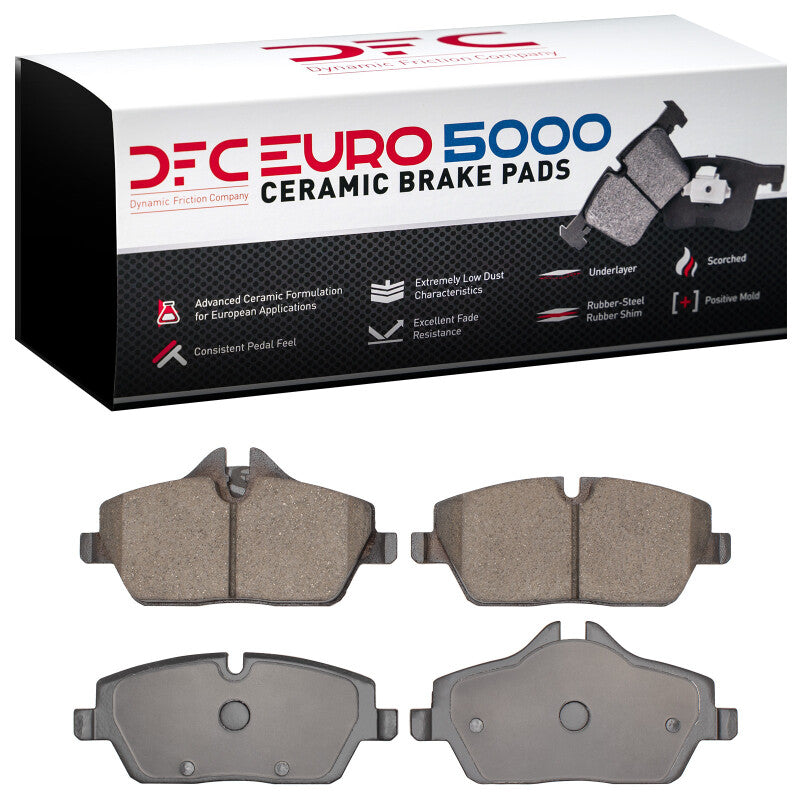 DFC 1600-1308-00 - DFC1600-1308-00 - DFC 06-24 BMW 120i (Mexico) Front Euro 5000 Ceramic Brake Pads - Shipped in Europe - Tuningsupply.com