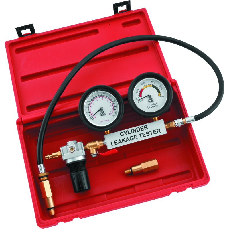 BikeMaster 152149 - BKM152149 - BikeMaster Cylinder Leakdown Tester 10/12/14/18mm - Shipped in Europe - Tuningsupply.com