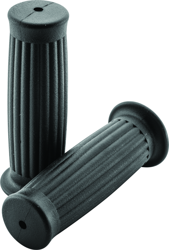 BikeMaster 102294 - BKM102294 - BikeMaster Classic Lines Grips - Black - Shipped in Europe - Tuningsupply.com