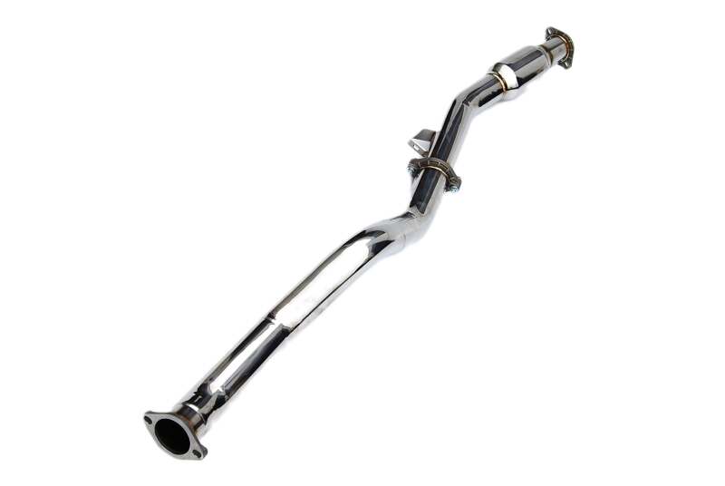Invidia HS22SW4AFPCB - INVHS22SW4AFPCB - Invidia 2022+ Subaru WRX Auto Bottom High Flow Cat Front Pipe - Shipped in Europe - Tuningsupply.com