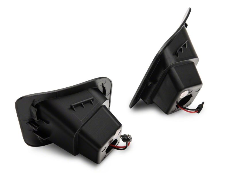 Raxiom R117120 - RAXR117120 - Raxiom 13-18 Dodge RAM 1500 Axial Series LED License Plate Lamps- Smoked - Shipped in Europe - Tuningsupply.com