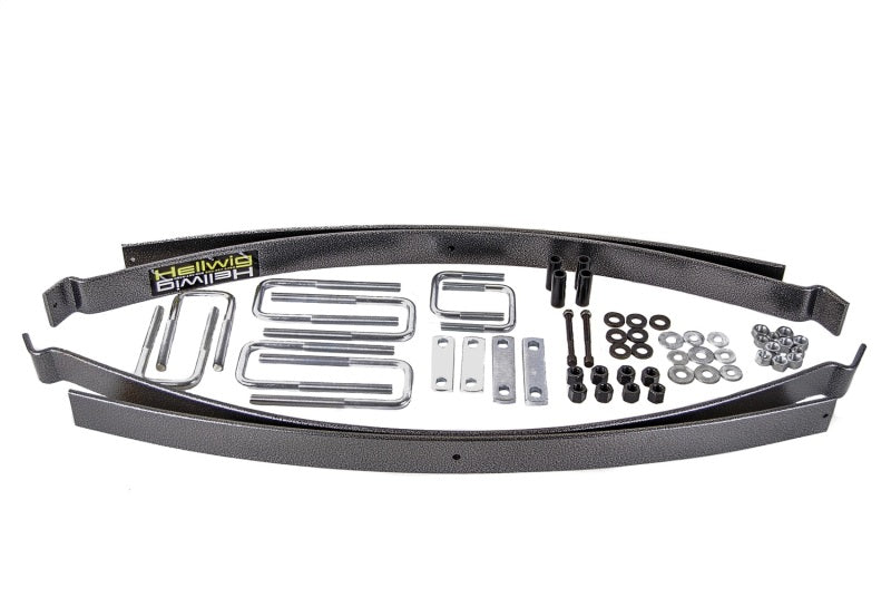 Hellwig 1905 - HWG1905 - Hellwig 04-21 Nissan Titan 2/4WD 2 Leaf Pro Series Helper Spring - Up To 2500lb Level Load Capacity - Shipped in Europe - Tuningsupply.com