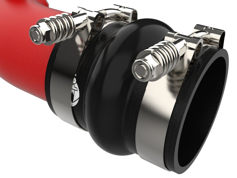 aFe 46-20684-R - AFE46-20684-R - aFe 23-25 Ford F250/F350 Super Duty V8-6.7L BladeRunner Aluminum Hot & Cold Charge Pipe Kit - Red - Shipped in Europe - Tuningsupply.com