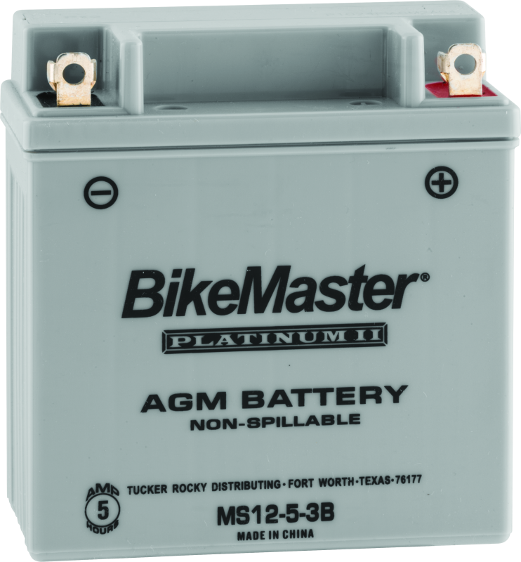 BikeMaster 780735 - BKM780735 - Batterie AGM BikeMaster - MS12-5-3B - Shipped in Europe - Tuningsupply.com