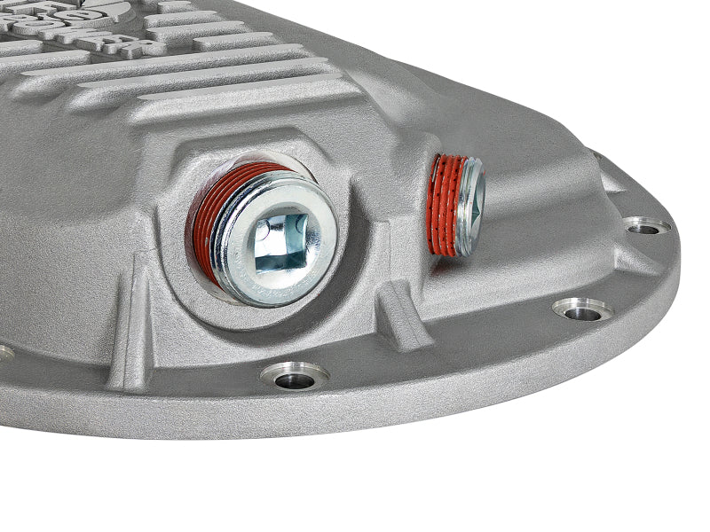 aFe 46-70400 - AFE46-70400 - aFe Power Street Series Front Differential Cover Raw w/ Machined Fins 13-18 RAM V8 5.7/6.4L - Shipped in Europe - Tuningsupply.com