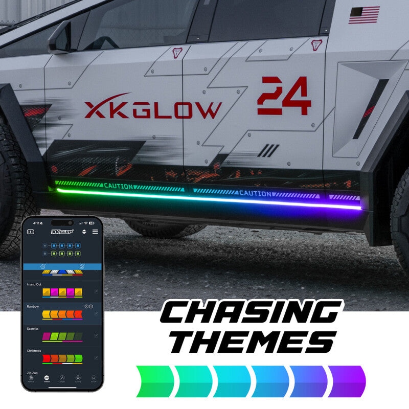 XKGLOW MX-BG-CT - XKGMX-BG-CT - XK Glow Tesla Cybertruck XKmax Body Gap Kit - Shipped in Europe - Tuningsupply.com