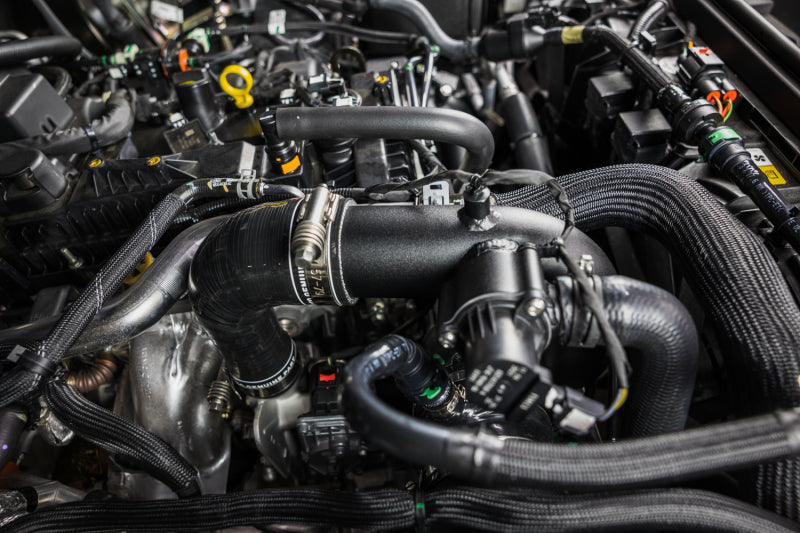 Mishimoto MMICP-BR23-21MWBK - MISMMICP-BR23-21MWBK - Mishimoto 21+ Bronco 2.3L Intercooler Pipe Kit Micro Wrinkle Black - Shipped in Europe - Tuningsupply.com