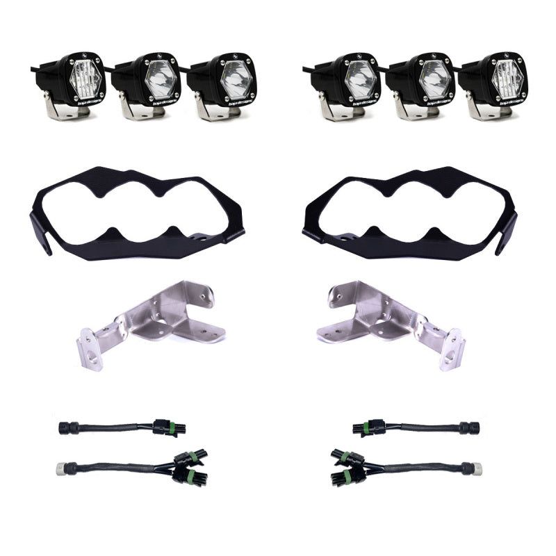 Baja Designs 448186 - BAJ448186 - Baja Designs 2024+ Can-Am Maverick R S1 Headlight Kit - Shipped in Europe - Tuningsupply.com