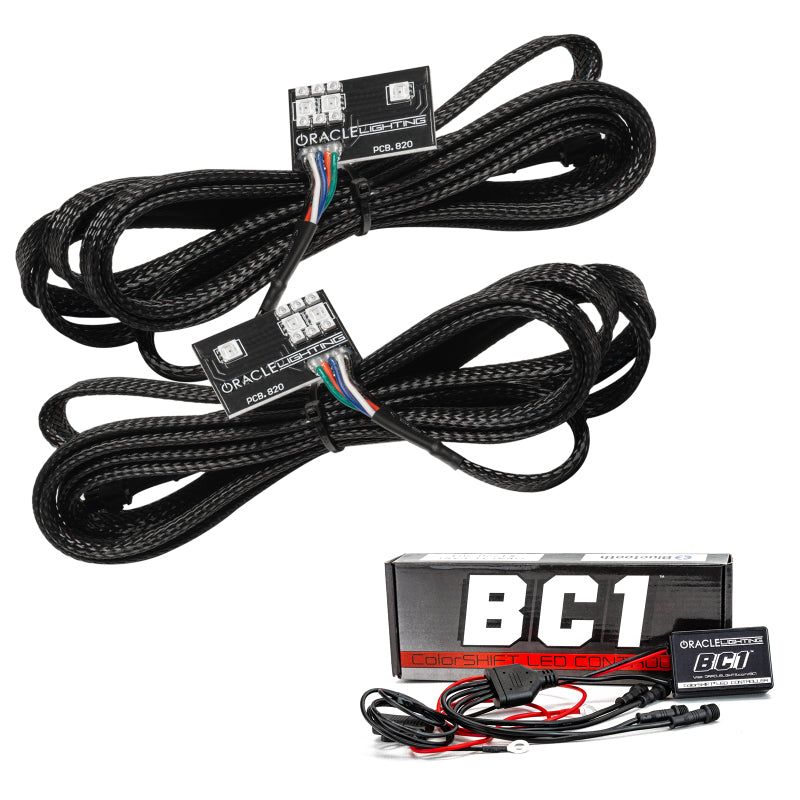 ORACLE Lighting 1442-335 - ORL1442-335 - Oracle 20-21 Chevy Corvette C8 RGB+A Headlight DRL Kit - ColorSHIFT w/ BC1 Controller - Shipped in Europe - Tuningsupply.com