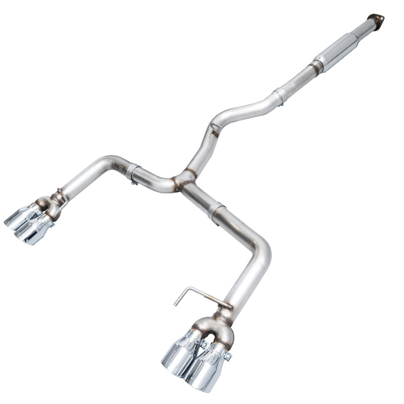 AWE Tuning 3020-42058 - AWE3020-42058 - AWE Tuning Subaru WRX/STI VA/GV Sedan Track Edition Exhaust - Chrome Silver Tips (102mm) - Shipped in Europe - Tuningsupply.com