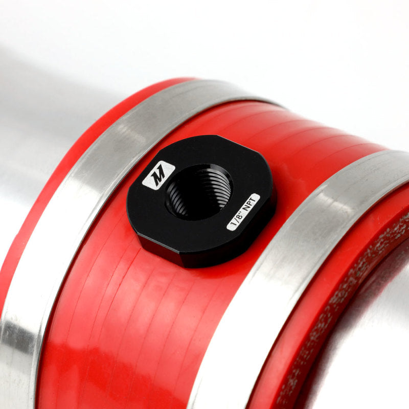 Mishimoto MMFT-NZL-18BK - MISMMFT-NZL-18BK - Mishimoto 1/8in NPT CNC-Machined Nozzle Mount Adapter - Black - Shipped in Europe - Tuningsupply.com