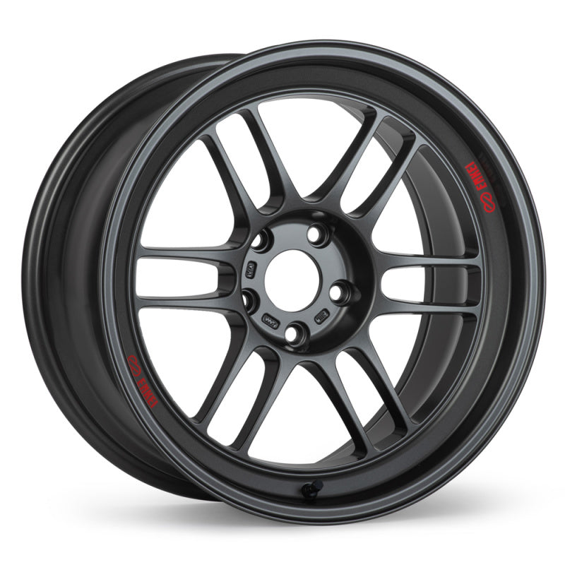 Enkei 37981056510GM - ENK37981056510GM - Enkei RPF1RS 18x10.5 5x114.3 10mm Offset 75mm Bore Matte Gunmetal Wheel - Shipped in Europe - Tuningsupply.com