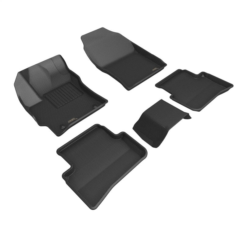 3D MAXpider L1TY29501509 - ACEL1TY29501509 - 3D MAXpider 23-24 Toyota GR Corolla Kagu Floor Mat- Black R1 R2 - Shipped in Europe - Tuningsupply.com