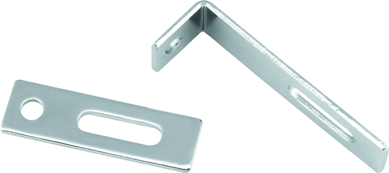 Bikers Choice 492825 - BKC492825 - Bikers Choice Flat Chrome Exhaust Support Bracket 7/8 X 3 Inch Universal Custom - Shipped in Europe - Tuningsupply.com