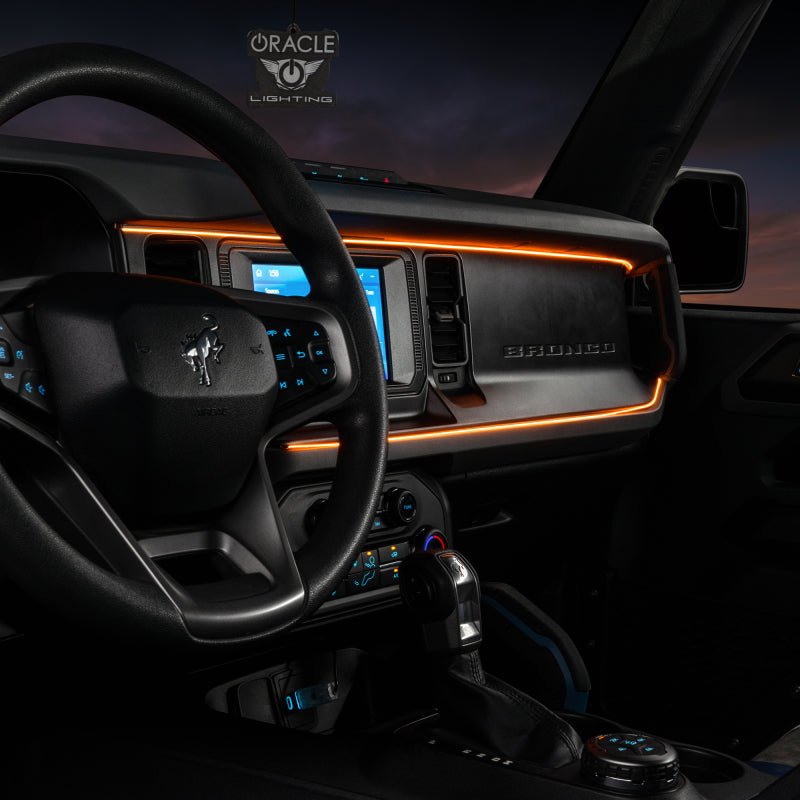 ORACLE Lighting 4237-332 - ORL4237-332 - Oracle 21-25 Ford Bronco ColorSHIFT LED Interior Dash Board Kit - Shipped in Europe - Tuningsupply.com