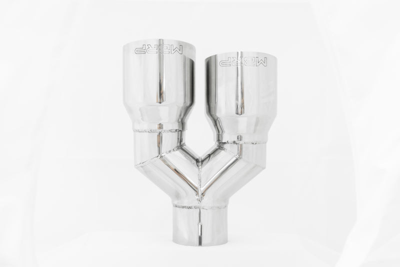 MBRP PT5171 - MBRPT5171 - MBRP Universal T304 SS Dual Tip 3.5in OD/2.5in Inlet - Shipped in Europe - Tuningsupply.com
