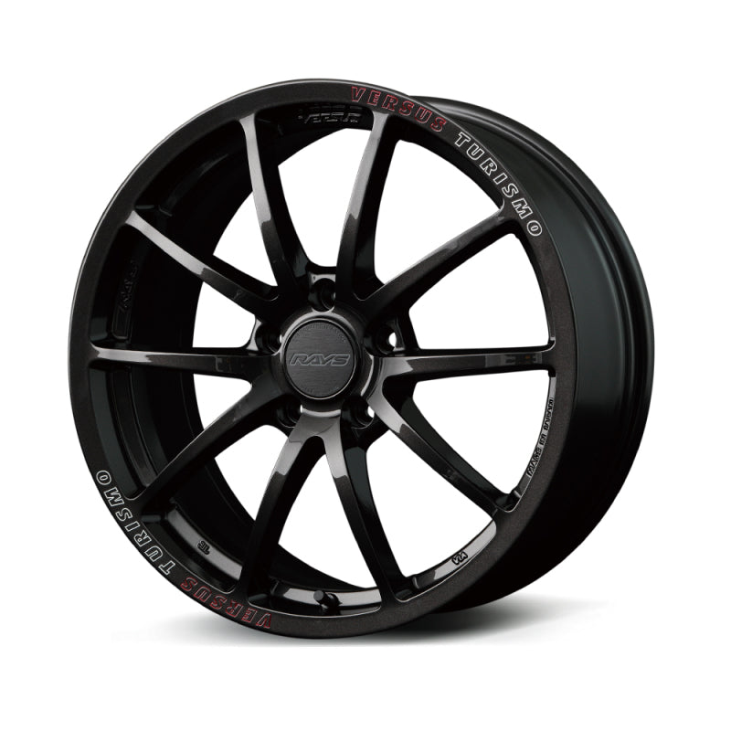 Versus WT1X38EA8J - VSSWT1X38EA8J - Versus VT125S 18X9.5 +38 5x114.3 Super Dark Gunmetal/MC/RAP (Red Clear) - Shipped in Europe - Tuningsupply.com