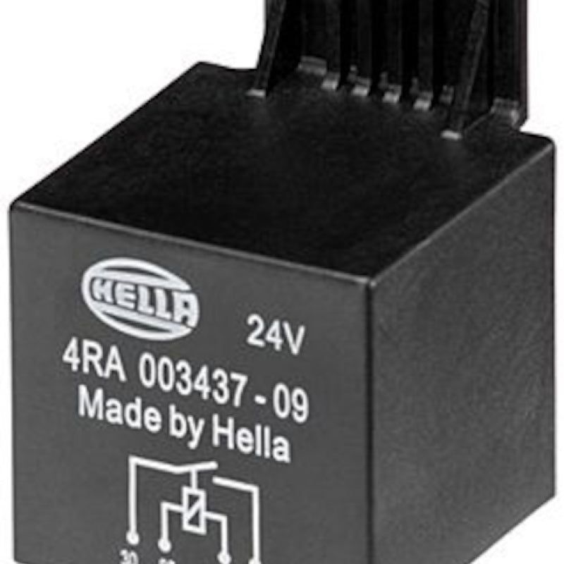Hella LA003437097 - HELLA003437097 - Hella Relay 24V 60A Spst Bkt - Shipped in Europe - Tuningsupply.com