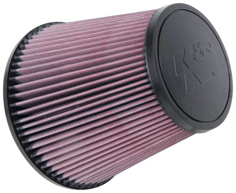 K&N Engineering RU-1029 - KNNRU-1029 - K&N Universal Clamp-On Air Filter 3-7/8in FLG / 7-1/2in B / 5in T / 7in H - Shipped in Europe - Tuningsupply.com