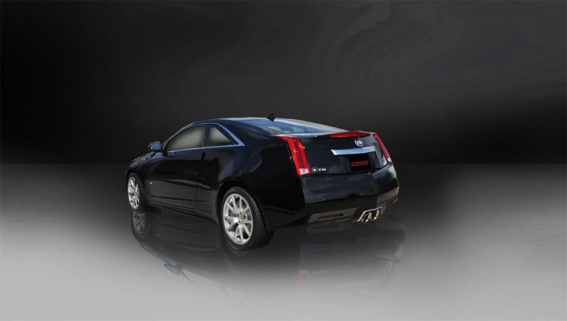 CORSA Performance 14942 - COR14942 - Corsa 2011-2015 Cadillac CTS Coupe V 6.2L V8 Polished Sport Axle-Back Exhaust - Shipped in Europe - Tuningsupply.com