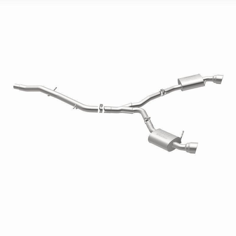 Magnaflow 19390 - MAG19390 - MagnaFlow 18-19 Audi A5 Dual Exit Polished Stainless CatBack Exhaust - 3in Main Piping Diameter - Shipped in Europe - Tuningsupply.com