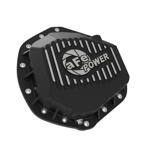 aFe 46-70392 - AFE46-70392 - aFe Power Pro Series Rear Differential Cover Black w/ Machined Fins 14-18 Dodge Trucks 2500/3500 - Shipped in Europe - Tuningsupply.com