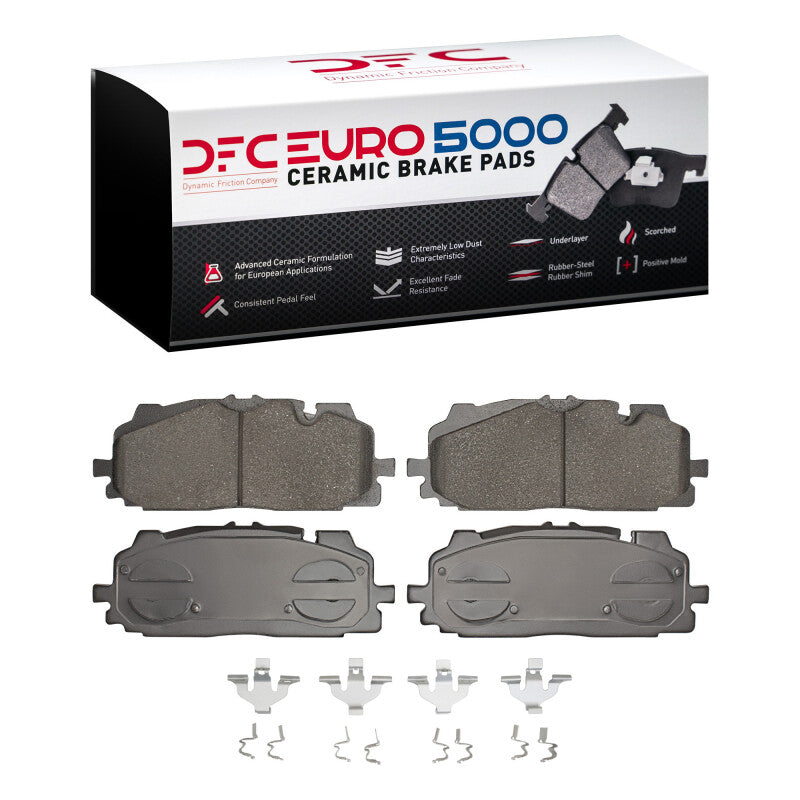 DFC 1600-1894-01 - DFC1600-1894-01 - DFC 17-25 Audi S5 Sportback Front Euro 5000 Ceramic Brake Pads and Hardware Kit - Shipped in Europe - Tuningsupply.com