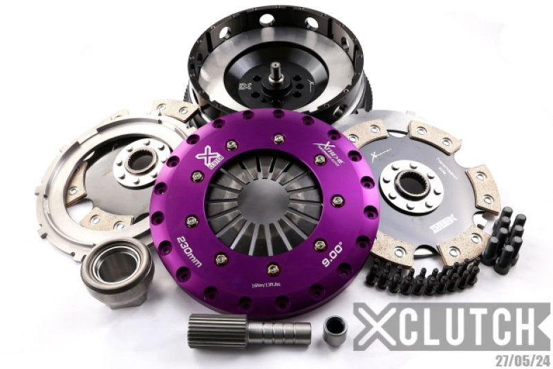 XCLUTCH XKBM23594-2E - XCLXKBM23594-2E - XClutch 11-13 BMW 335is Base 3.0L 9in Twin Solid Ceramic Clutch Kit (6 Bolt/PB in Input Shaft) - Shipped in Europe - Tuningsupply.com