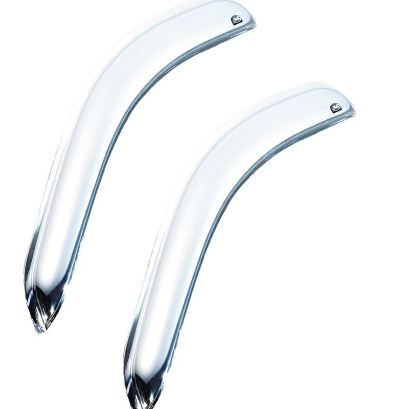 AVS 682326 - AVS682326 - AVS 07-13 Chevy Silverado 1500 Standard Cab Outside Mount Front Window Ventvisor 2pc - Chrome - Shipped in Europe - Tuningsupply.com