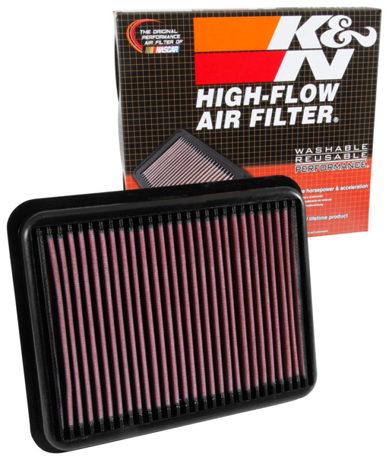 K&N Engineering 33-3062 - KNN33-3062 - K&N 15-17 Toyota Land Cruiser 2.8L L4 Drop In Air Filter - Shipped in Europe - Tuningsupply.com