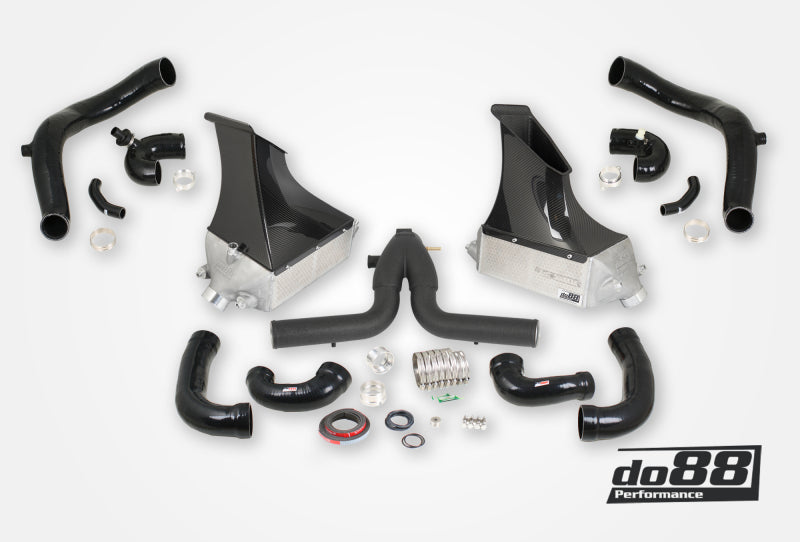 do88 BIG-200SV-GEN2-179 - DOBBIG-200SV-GEN2-179 - do88 2015+ Porsche 911 Turbo/Turbo S (991.2) BigPack Intercooler Kit w/Inlets - Shipped in Europe - Tuningsupply.com