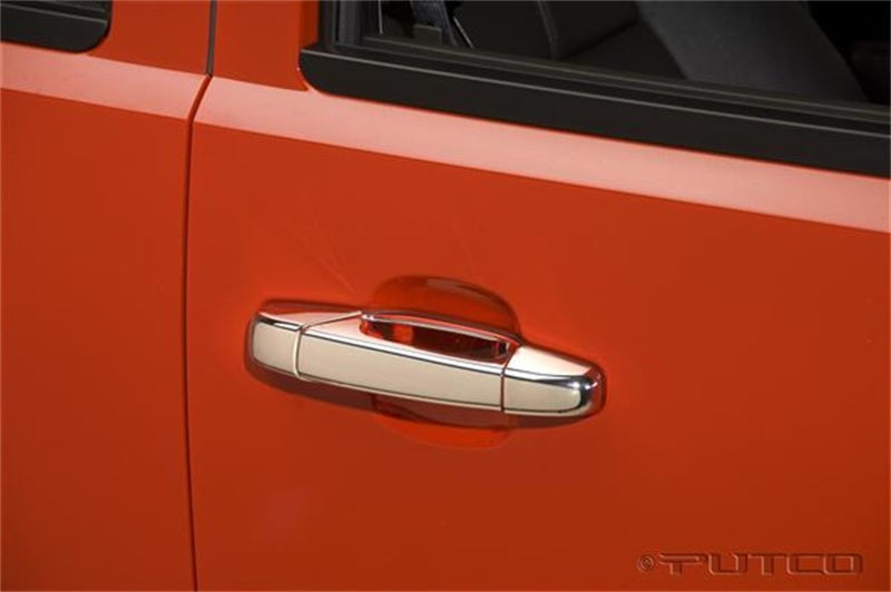 Putco 400036 - PUT400036 - Putco 14-14 Chevrolet Silverado HD (2 Door) (w/o Passenger Keyhole) - Deluxe Door Handle Covers - Shipped in Europe - Tuningsupply.com
