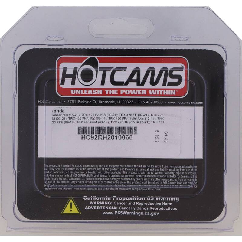 Hot Cams HC92RH2010060 - HOCHC92RH2010060 - Hot Cams 15-23 Pioneer 500/09-24 TRX 420 FA Camshaft Chain Silent Kit - Shipped in Europe - Tuningsupply.com