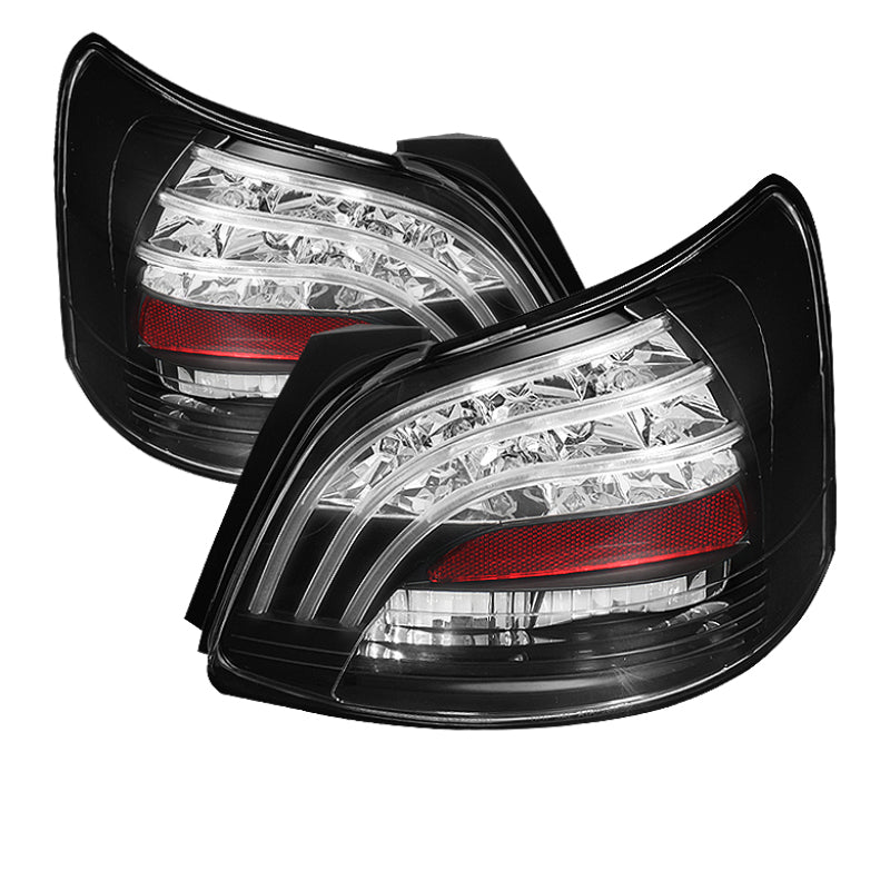 SPYDER 5037640 - SPY5037640 - Spyder Toyota Yaris 07-09 4Dr LED Tail Lights Blk ALT-YD-TYA074D-LED-BK - Shipped in Europe - Tuningsupply.com