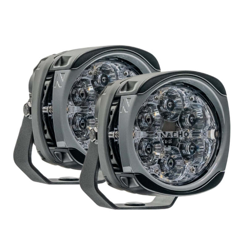 Nacho Offroad Technology - NACPM415 - Nacho Lighting Quatro Off-Road 4in. Supreme 100 Lights - Shipped in Europe - Tuningsupply.com