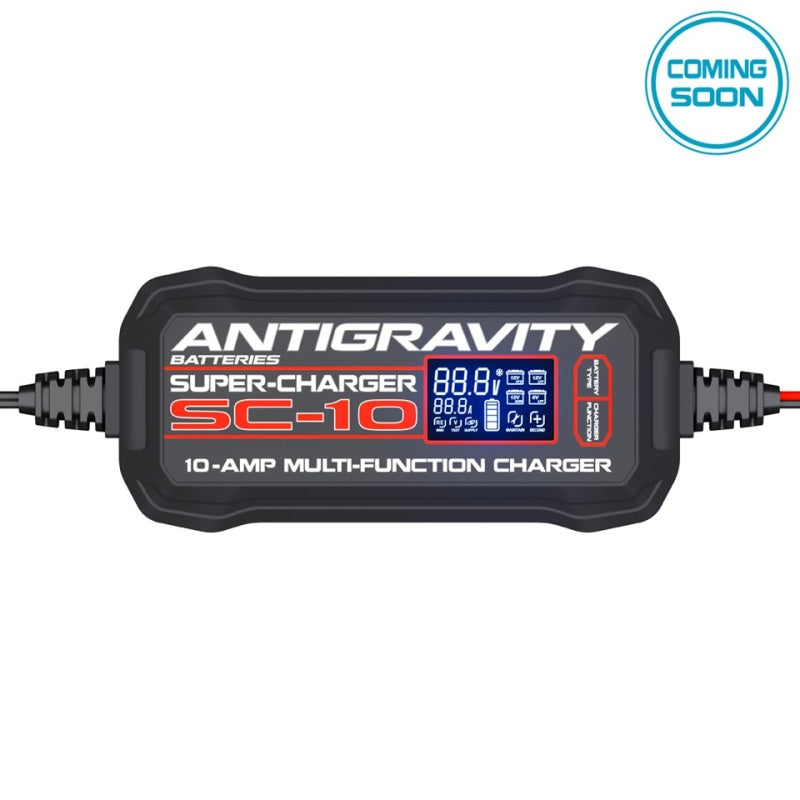 Antigravity Batteries AG-BC-SC-10 - ANTAG-BC-SC-10 - Antigravity SC-10 Super-Charger (Automotive/Motorcycle/Powersport) Battery Charger - Shipped in Europe - Tuningsupply.com