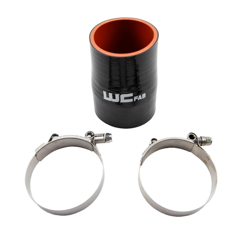Wehrli WCF207-103 - WCFWCF207-103 - Wehrli 2.75in. x 3in. ID Straight Reducer 4.5in. Long Silicone Boot and Clamp Kit - Shipped in Europe - Tuningsupply.com