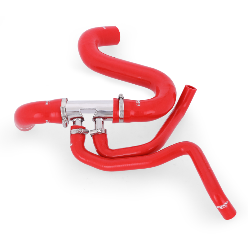 Mishimoto MMHOSE-MUS8-15LRD - MISMMHOSE-MUS8-15LRD - Mishimoto 2015+ Ford Mustang GT Silicone Lower Radiator Hose - Red - Shipped in Europe - Tuningsupply.com