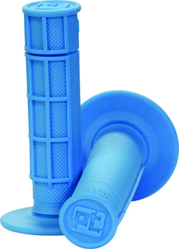 ProTaper 024038 - PTR024038 - ProTaper 1/2 Waffle Grips - Neon Blue - Shipped in Europe - Tuningsupply.com