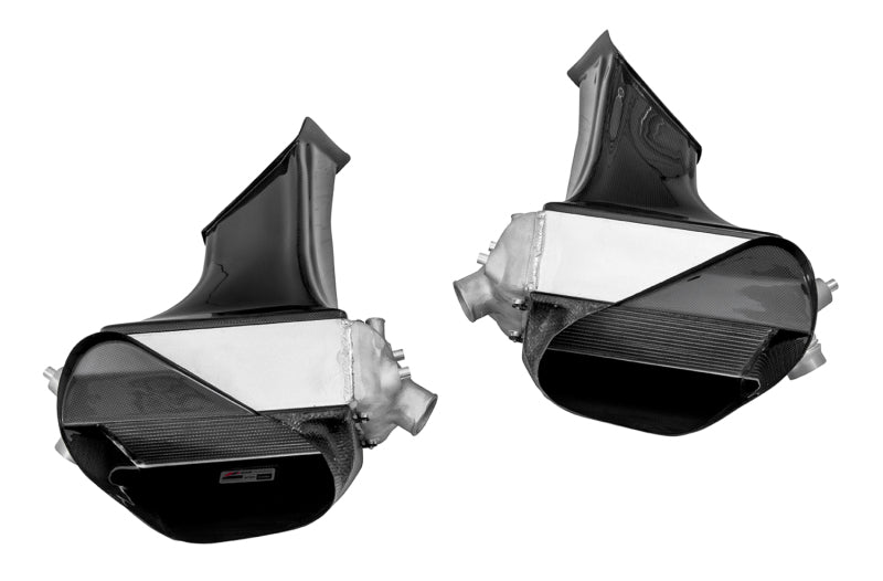 AWE Tuning 4510-11050 - AWE4510-11050 - AWE Tuning Porsche 991 (991.2) Turbo/Turbo S Performance Intercooler Kit - Shipped in Europe - Tuningsupply.com