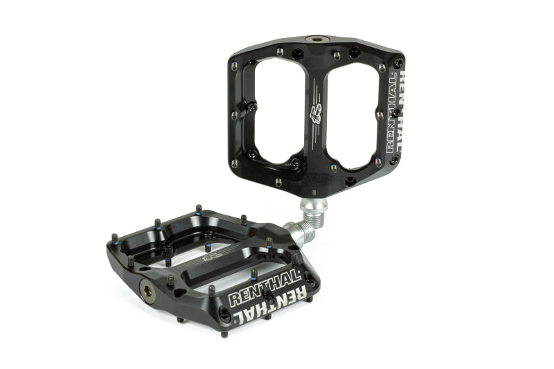 Renthal PD10001-001-01 - RENPD10001-001-01 - Renthal Revo-F Flat Pedal - Black - Shipped in Europe - Tuningsupply.com