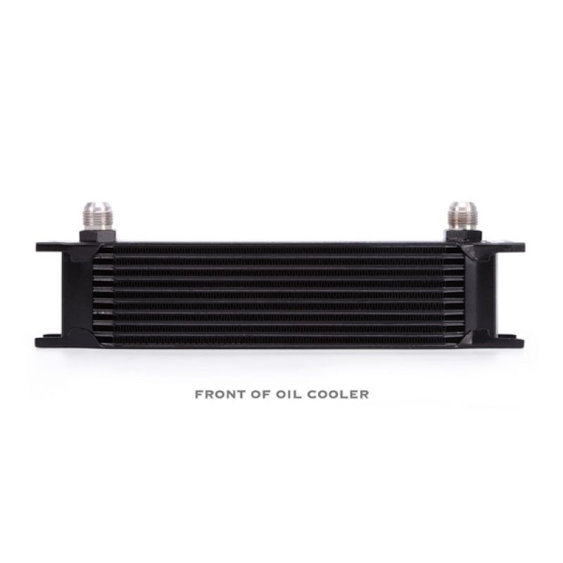 Mishimoto MMOC-10BK - MISMMOC-10BK - Mishimoto Universal 10 Row Oil Cooler - Black - Shipped in Europe - Tuningsupply.com