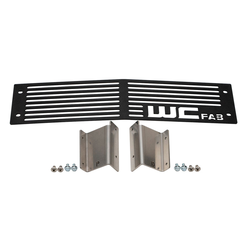 Wehrli WCF100290-GB - WCFWCF100290-GB - Wehrli 15-19 Chevrolet Silverado HD 6.6L LML/L5P Duramax Bumper Grille - Gloss Black - Shipped in Europe - Tuningsupply.com