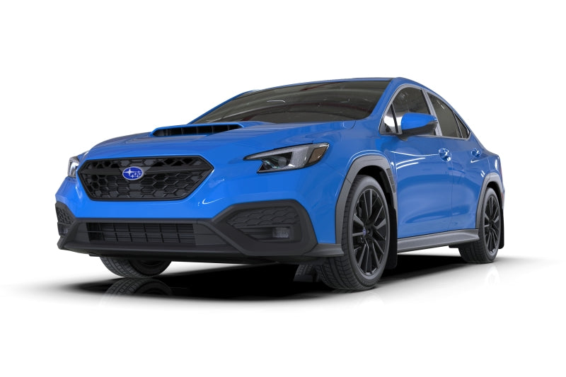 Rally Armor MF92-UR-BLK/RD-X - RALMF92-UR-BLK/RD-X - Rally Armor 22-25 Subaru WRX Black UR Mud Flap Altered Font Red Logo - Shipped in Europe - Tuningsupply.com